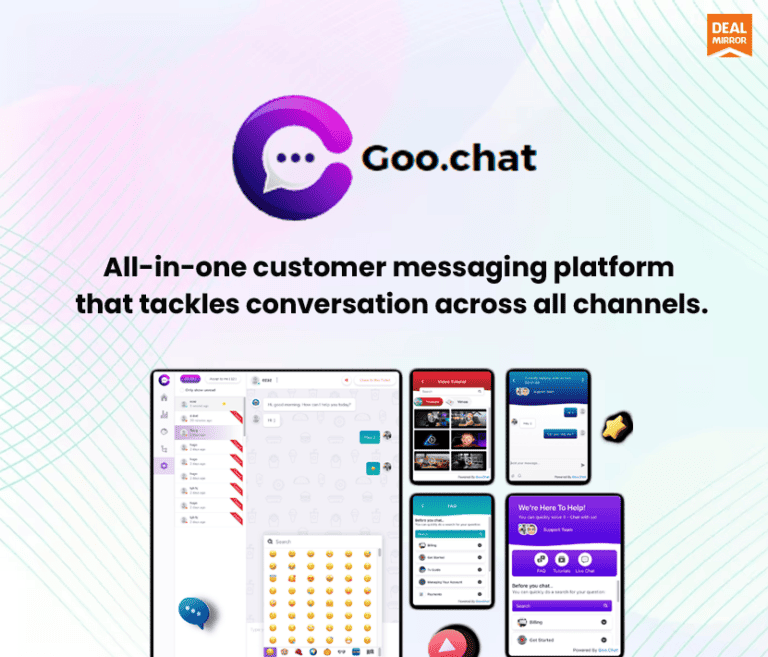 Goo.Chat Lifetime Deal All-in-one customer messaging platform