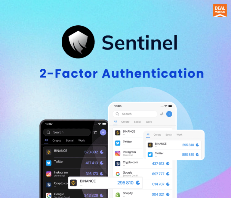 Sentinel Lifetime Deal : 2-Factor Authentication