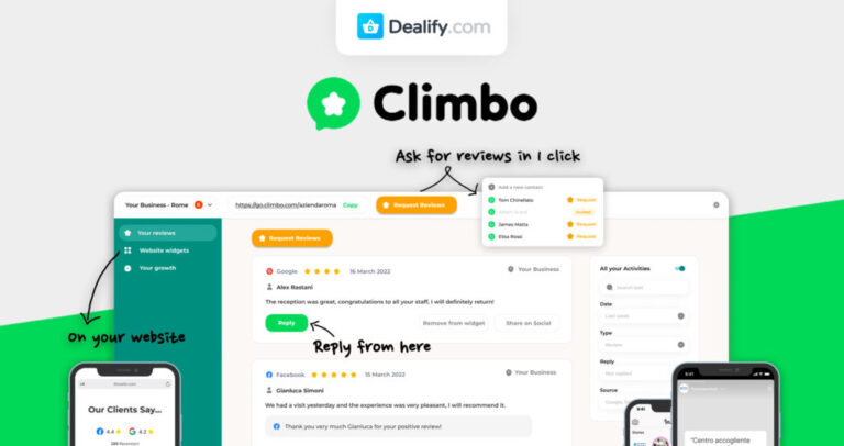 Climbo Lifetime Deal - $49 - Dealify Exclusive Deal