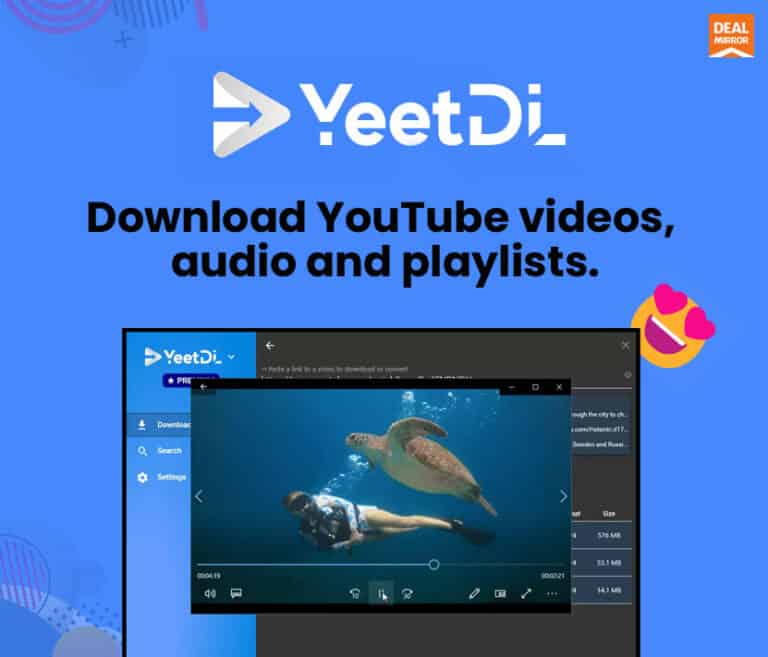 YeetDL Lifetime Deal : Best YouTube Downloader - DealMirror