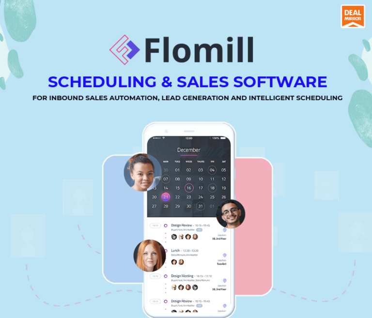 Flomill Lifetime Deal : End-To-End Scheduling Tool - DealMirror